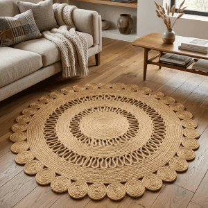 Jute Rug 36 inch (D-4)