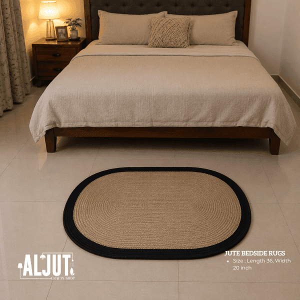 Jute Rug Oval 36" (D-7)