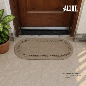 Jute Rug Oval 36" (D-8)