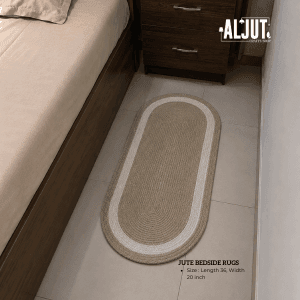 Jute Rug Oval 36" (D-9)