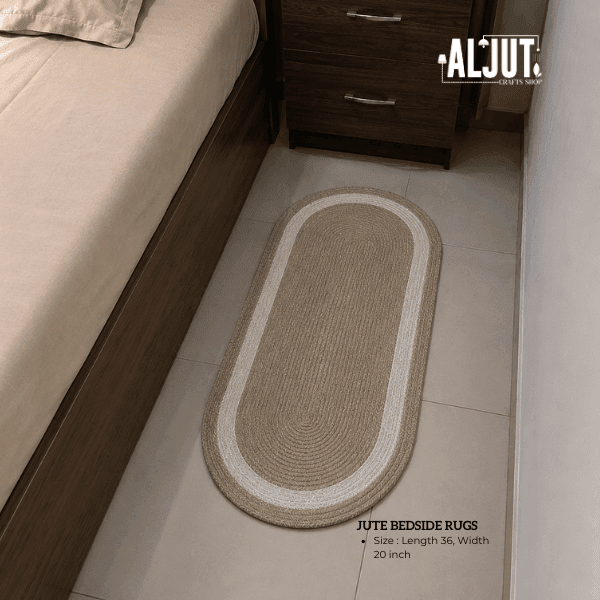 Jute Rug Oval 36" (D-9)